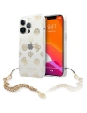 Etui Guess GUHCP13XKSPEGO Apple iPhone 13 Pro Max auriu/gold hardcase Colecția Peony Chain
