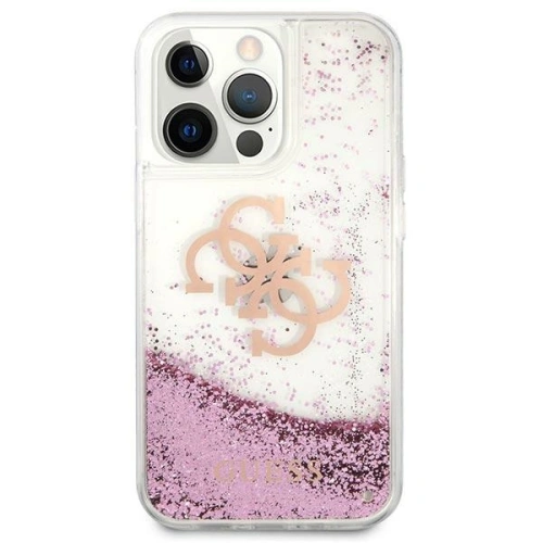 Kup Etui Guess GUHCP13XLG4GPI Apple iPhone 13 Pro Max rózsaszín/pink hardcase 4G Big Liquid Glitter - GUE1436PNK - {ean13} - Sklep Home Screen