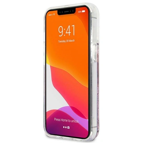 Kup Etui Guess GUHCP13XLG4GPI Apple iPhone 13 Pro Max rózsaszín/pink hardcase 4G Big Liquid Glitter - GUE1436PNK - {ean13} - Sklep Home Screen