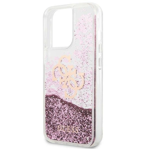 Kup Etui Guess GUHCP13XLG4GPI Apple iPhone 13 Pro Max rózsaszín/pink hardcase 4G Big Liquid Glitter - GUE1436PNK - {ean13} - Sklep Home Screen