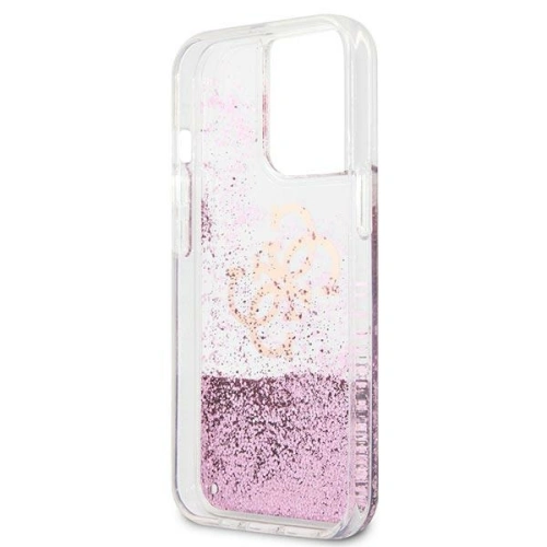 Kup Etui Guess GUHCP13XLG4GPI Apple iPhone 13 Pro Max rózsaszín/pink hardcase 4G Big Liquid Glitter - GUE1436PNK - {ean13} - Sklep Home Screen