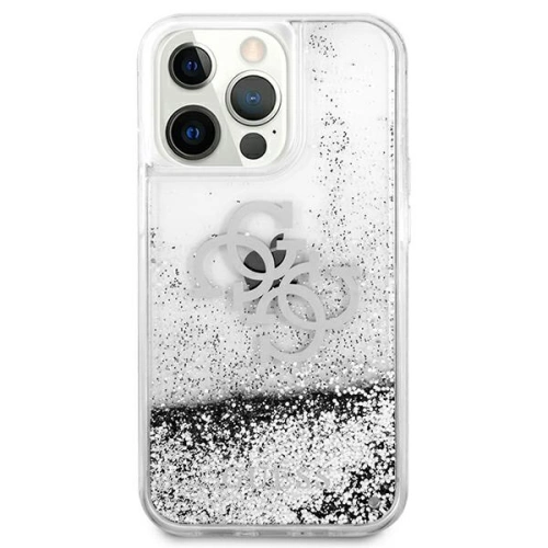 Kup Etui Guess GUHCP13XLG4GSI Apple iPhone 13 Pro Max ezüst/silver hardcase 4G Big Liquid Glitter - GUE1437SLV - {ean13} - Sklep Home Screen