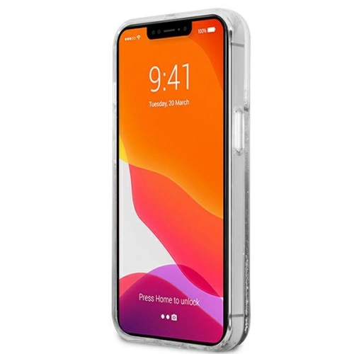 Kup Etui Guess GUHCP13XLG4GSI Apple iPhone 13 Pro Max ezüst/silver hardcase 4G Big Liquid Glitter - GUE1437SLV - {ean13} - Sklep Home Screen