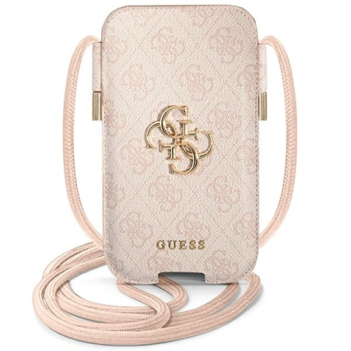 Kup Torebka Guess GUPHL4GMGPI 6,7 palce růžová/pink hardcase 4G Big Metal Logo - GUE1443PNK - {ean13} - Sklep Home Screen