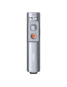 Kup Controler multifuncțional Baseus Orange Dot pentru prezentări, cu indicator laser, reîncărcabil (gri) - BSU2898GRY - {ean13} - Sklep Home Screen