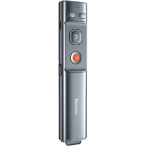 Kup Baseus Multifunktionale Fernsteuerung Orange Dot für Präsentationen, mit Laserpointer, wiederaufladbar (grau) - BSU2898GRY - {ean13} - Sklep Home Screen