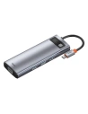 Buy Hub 9in1 Baseus Metal Gleam Series, USB-C to 3x USB 3.0 + HDMI + USB-C PD + Ethernet RJ45 + microSD/SD + VGA - BSU2899 - {ean13} - Home Screen Store Europe