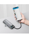 Buy Hub 9in1 Baseus Metal Gleam Series, USB-C to 3x USB 3.0 + HDMI + USB-C PD + Ethernet RJ45 + microSD/SD + VGA - BSU2899 - {ean13} - Home Screen Store Europe
