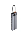 Buy Hub 11in1 Baseus Metal Gleam Series, USB-C to 3x USB 3.0 + 2x HDMI + USB-C PD + Ethernet RJ45 + microSD/SD + VGA + AUX - BSU2900 - {ean13} - Home Screen Store Europe