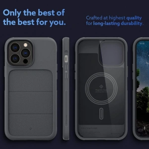 Etui Caseology Stratum MagSafe Apple iPhone 13 Pro Max Gri cenușiu