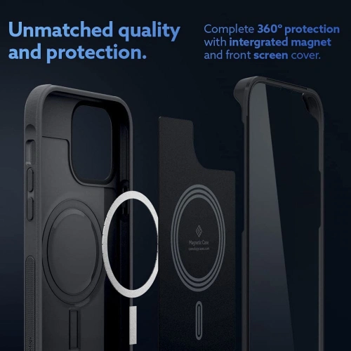 Kup Caseology Apple Tasche Stratum MagSafe iPhone 13 Pro Max Aschgrau - CSL031GRY - {ean13} - Sklep Home Screen