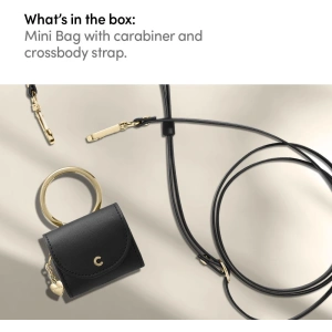 Kup Etui Spigen Cyrill Mini Bag Apple AirPods 3 Leather Black - SPN1982BLK - {ean13} - Sklep Home Screen
