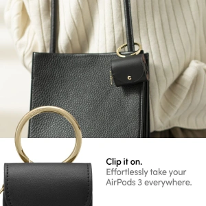 Kup Etui Spigen Cyrill Mini Bag Apple AirPods 3 Leather Black - SPN1982BLK - {ean13} - Sklep Home Screen