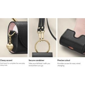 Kup Etui Spigen Cyrill Mini Bag Apple AirPods 3 Leather Black - SPN1982BLK - {ean13} - Sklep Home Screen