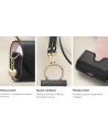 Kup Spigen Apple Tasche Cyrill Mini Bag AirPods 3 Leder Schwarz - SPN1982BLK - {ean13} - Sklep Home Screen