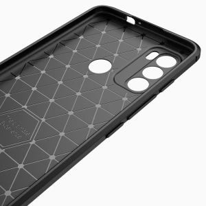 Buy Tech-Protect TPUCarbon Motorola Moto G60 Black - THP738BLK - {ean13} - Home Screen Store Europe