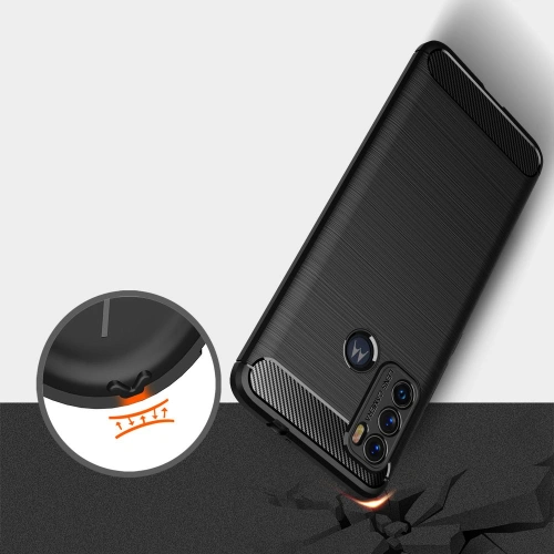 Kup Etui Tech-Protect TPUCarbon Motorola Moto G60 Černá - THP738BLK - {ean13} - Sklep Home Screen