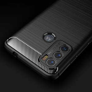 Buy Tech-Protect TPUCarbon Motorola Moto G60 Black - THP738BLK - {ean13} - Home Screen Store Europe