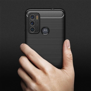 Buy Tech-Protect TPUCarbon Motorola Moto G60 Black - THP738BLK - {ean13} - Home Screen Store Europe