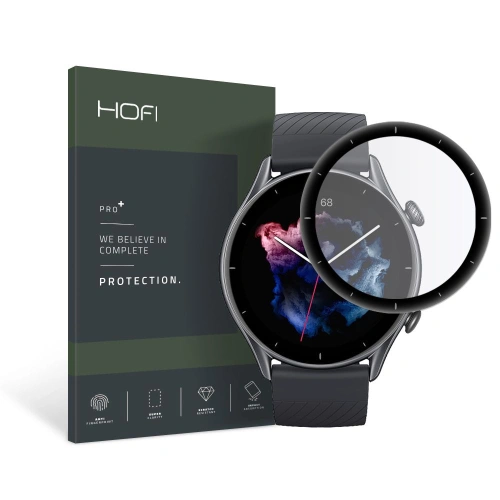 Kup Hibrid üveg Hofi Hybrid Pro+ Amazfit GTR 3 Fekete - HOFI165BLK - {ean13} - Sklep Home Screen