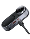 Kup Transmiter FM Baseus Solar Car, Bluetooth 5.0, TF, AUX (czarny) - BSU2901BLK - {ean13} - Sklep Home Screen