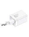 Baseus Ladegerät Super Si Pro Schnellladegerät USB + USB-C 30W (weiß)