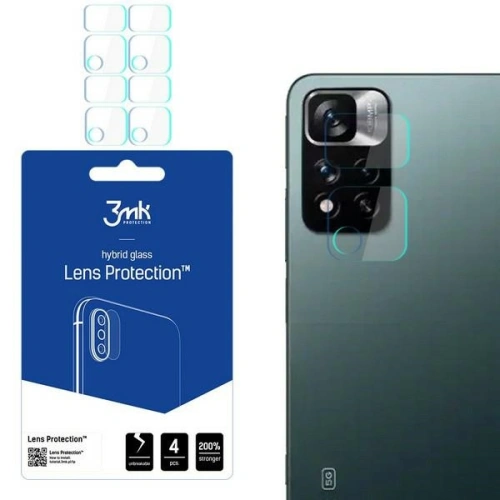 Kup Szkło hybrydowe na obiektyw aparatu 3MK Lens Protection Redmi Note 11 Pro 5G/Pro+ 5G [4 PACK] - 3MK2300 - {ean13} - Sklep Home Screen