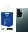 Sticlă hibridă pentru obiectivul aparatului 3MK Protecție Lentilă Redmi Note 11 Pro 5G/Pro+ 5G [4 PACK]