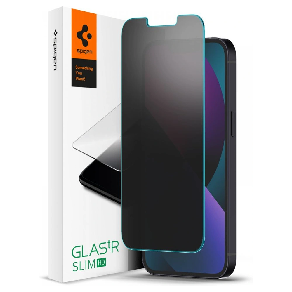 Szkło hartowane Spigen GLAS.tR Slim Apple iPhone 14/13/13 Pro Privacy
