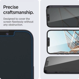 Kup Edzett üveg Spigen GLAS.tR Slim Apple iPhone 14/13/13 Pro Privacy - SPN1989 - {ean13} - Sklep Home Screen