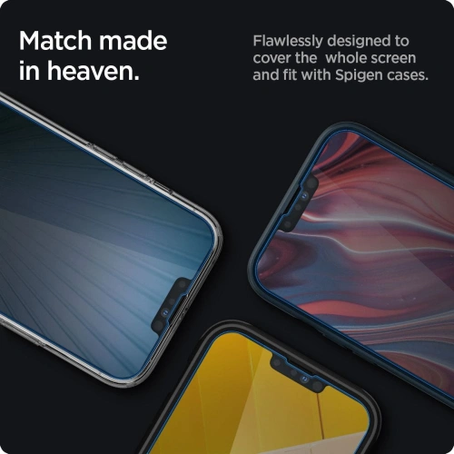 Kup Spigen Apple Gehärtetes Glas GLAS.tR Slim iPhone 14/13/13 Pro Datenschutz - SPN1989 - {ean13} - Sklep Home Screen