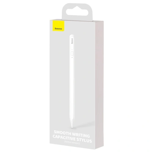 Buy Baseus Smooth Writing Capacitive Stylus (white) - BSU2906WHT - {ean13} - Home Screen Store Europe