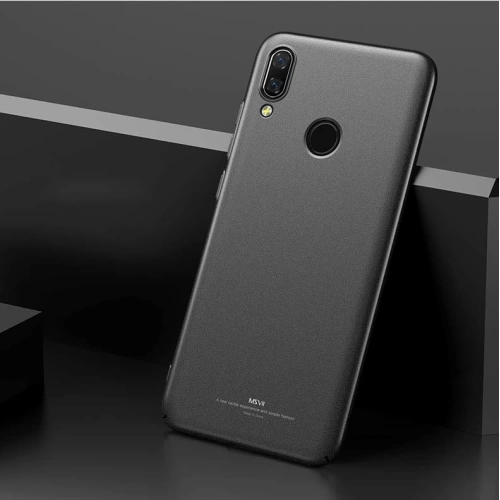 Buy MSVII Redmi Note 7 Matte Black + Screen protector - MS7215MBLK - {ean13} - Home Screen Store Europe