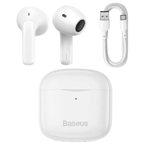 Buy Headphones TWS Baseus Bowie E3 (white) - BSU2910WHT - {ean13} - Home Screen Store Europe