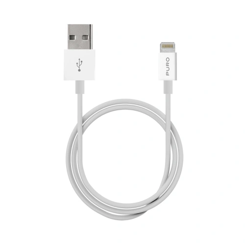 Kup Kabel PURO White USB / Lightning MFi 1m (bílý) - PUR515WHT - {ean13} - Sklep Home Screen