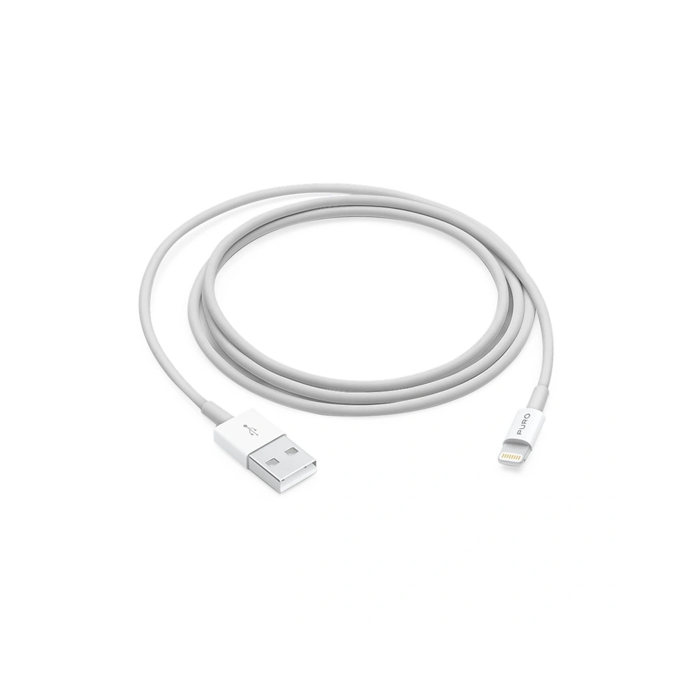 Kabel PURO White USB / Lightning MFi 1m (biały)