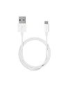 PURO Weißes USB-A / USB-C Kabel 1m (weiß)