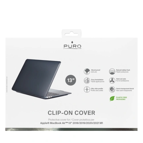 Kup Etui PURO Clip On Apple MacBook Air 13 (2018-2023) (fekete) - PUR518BLK - {ean13} - Sklep Home Screen