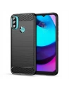 Etui Tech-Protect TPUCarbon Motorola Moto E40/E20 Černá