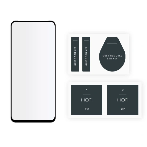 Kup Tvrzené sklo Hofi Glass Pro+ Motorola Moto E40 Černé - HOFI167BLK - {ean13} - Sklep Home Screen