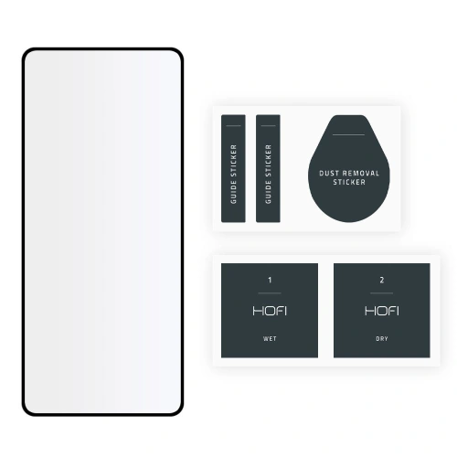Kup Tvrzené sklo Hofi Glass Pro+ Redmi Note 11S 5G/POCO M4 Pro 5G Černé - HOFI169BLK - {ean13} - Sklep Home Screen