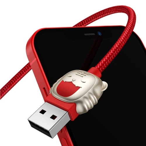 Kup Baseus 1.2m USB 3-in-1 Kabel Year of the Tiger, USB zu micro USB / USB-C / Lightning, 3.5A, (rot) - BSU2912RED - {ean13} - Sklep Home Screen