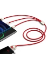 Kup Baseus 1.2m USB 3-in-1 Kabel Year of the Tiger, USB zu micro USB / USB-C / Lightning, 3.5A, (rot) - BSU2912RED - {ean13} - Sklep Home Screen
