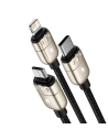 Kup Baseus 1.2m USB 3-in-1 Kabel Year of the Tiger, USB zu micro USB / USB-C / Lightning, 3.5A, (schwarz) - BSU2913BLK - {ean13} - Sklep Home Screen