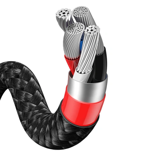 Kup Kabel USB 3w1 Baseus Year of the Tiger, USB do micro USB / USB-C / Lightning, 3.5A, 1.2m (czarny) - BSU2913BLK - {ean13} - Sklep Home Screen