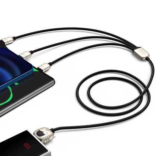 Kup Baseus 1.2m USB 3-in-1 Kabel Year of the Tiger, USB zu micro USB / USB-C / Lightning, 3.5A, (schwarz) - BSU2913BLK - {ean13} - Sklep Home Screen