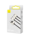 Kup Kabel USB 3w1 Baseus Rok tygra, USB na micro USB / USB-C / Lightning, 3.5A, 1.2m (černý) - BSU2913BLK - {ean13} - Sklep Home Screen