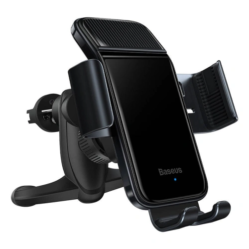 Buy Baseus solar gravitational car phone holder (black) - BSU2915BLK - {ean13} - Home Screen Store Europe