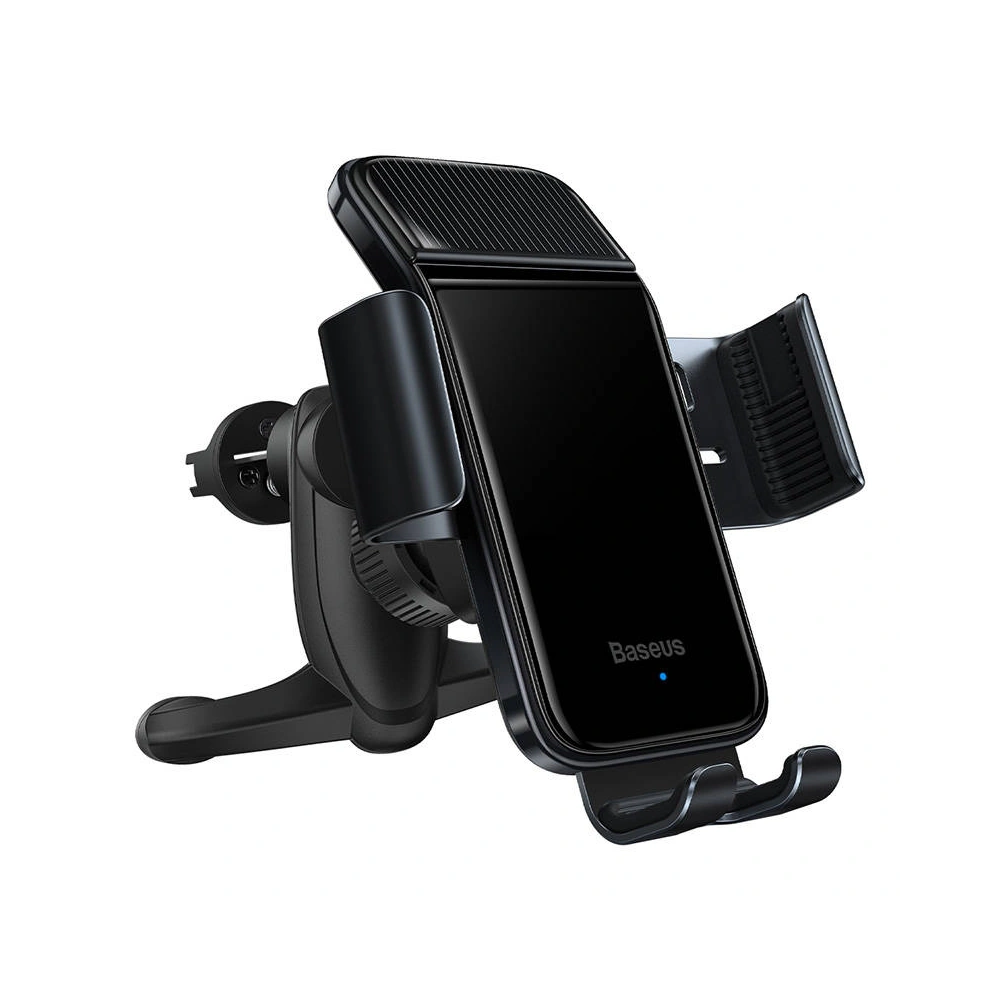 Uchwyt samochodowy solarny grawitacyjny Baseus  do telefonu (czarny)