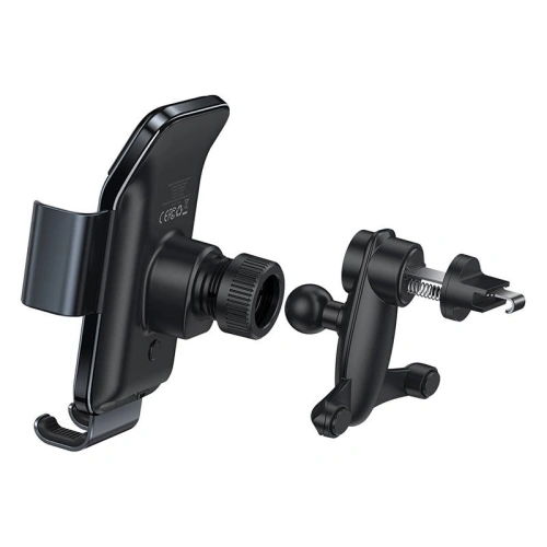 Buy Baseus solar gravitational car phone holder (black) - BSU2915BLK - {ean13} - Home Screen Store Europe
